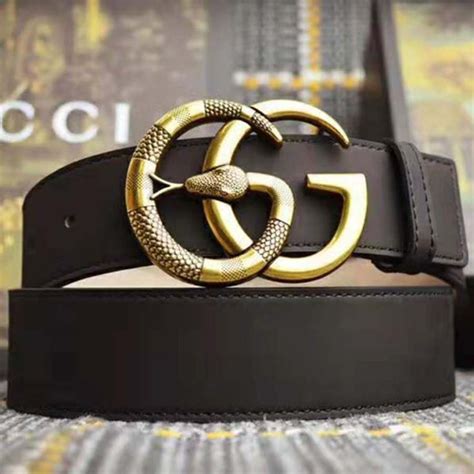 gucci belt snake buckle women's